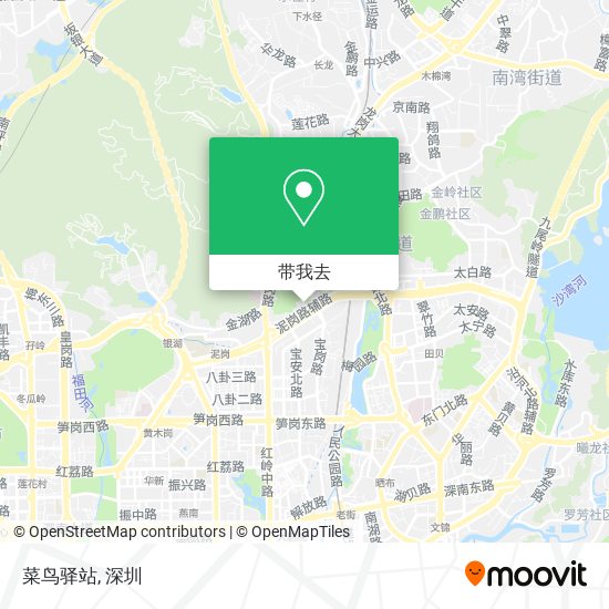 菜鸟驿站地图