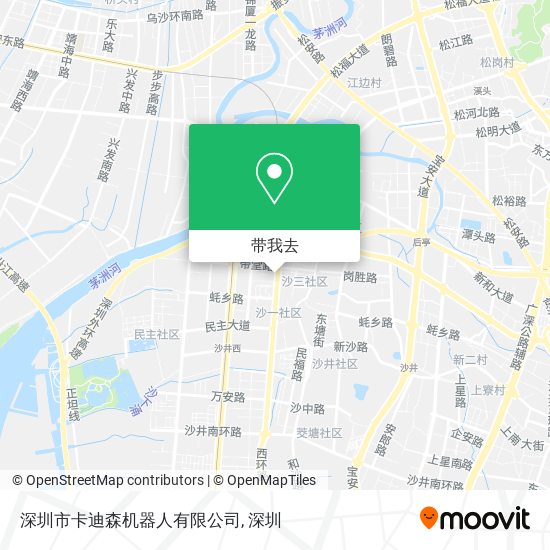 深圳市卡迪森机器人有限公司地图