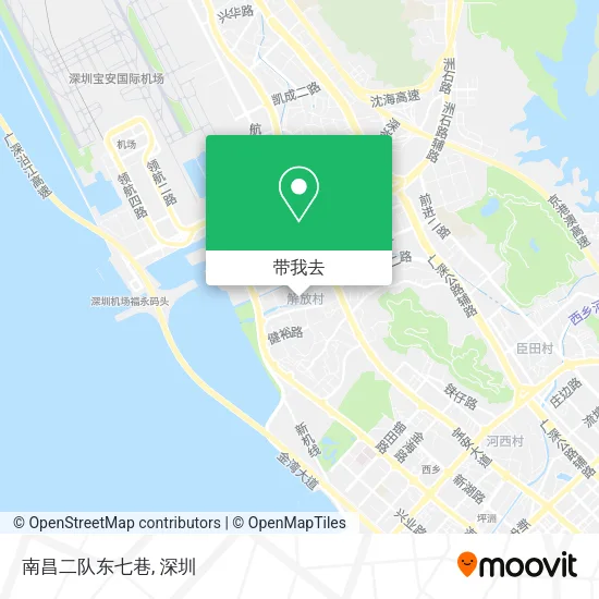 南昌二队东七巷地图