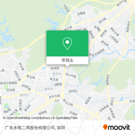 广东水电二局股份有限公司地图
