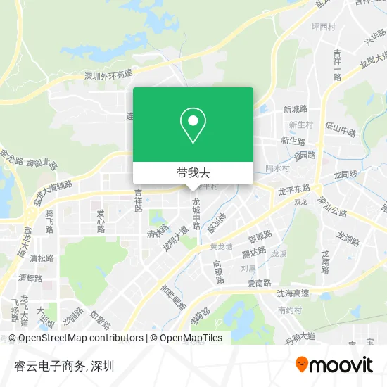 睿云电子商务地图