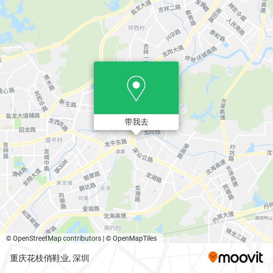 重庆花枝俏鞋业地图