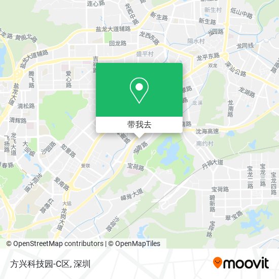 方兴科技园-C区地图