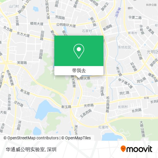 华通威公明实验室地图