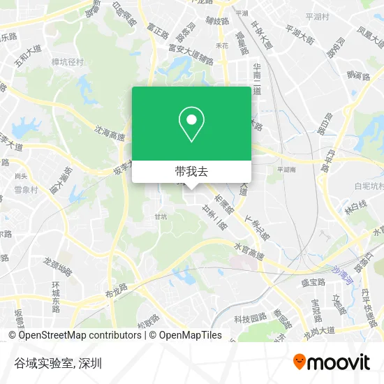 谷域实验室地图