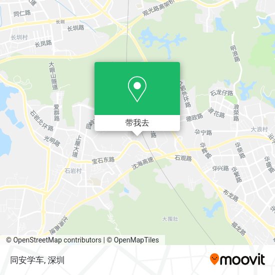 同安学车地图