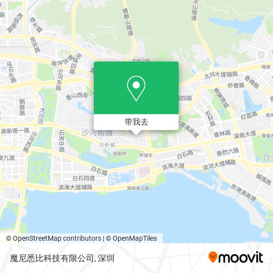 魔尼悉比科技有限公司地图