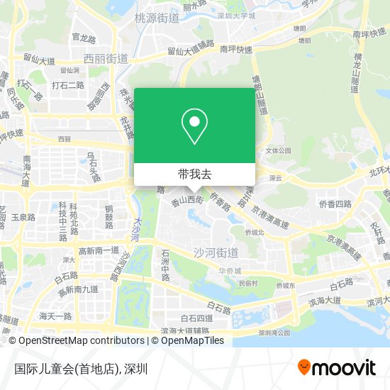国际儿童会(首地店)地图