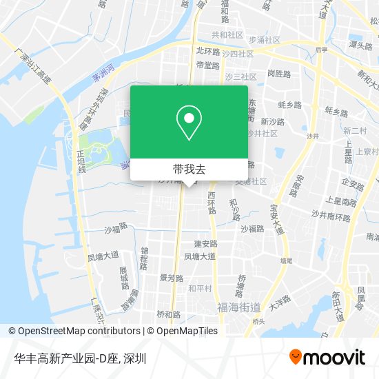 华丰高新产业园-D座地图