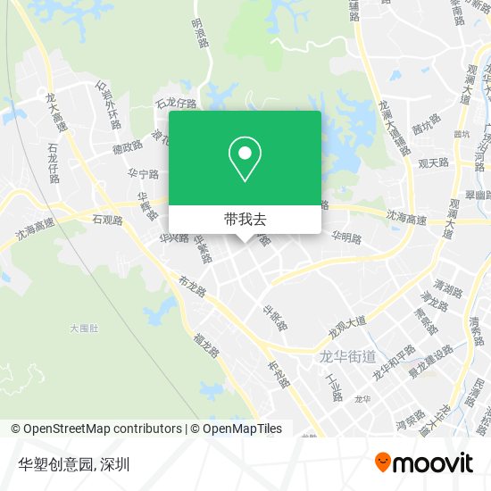 华塑创意园地图