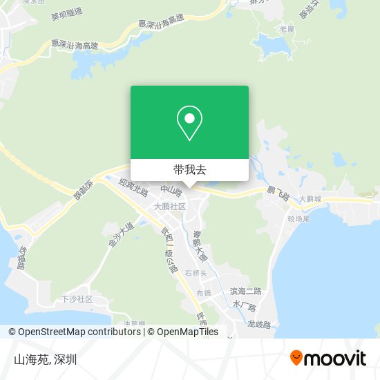 山海苑地图