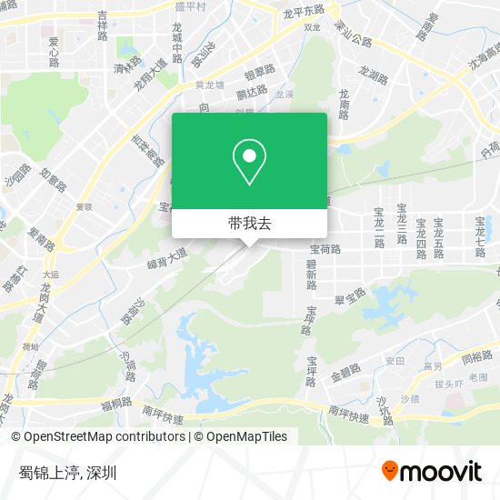 蜀锦上渟地图