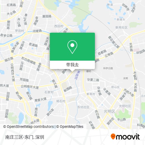 南庄三区-东门地图
