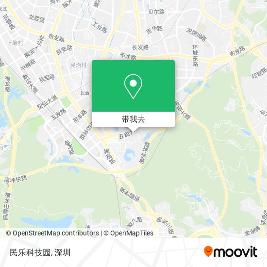 民乐科技园地图