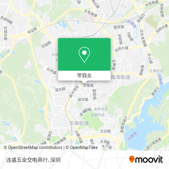 连盛五金交电商行地图