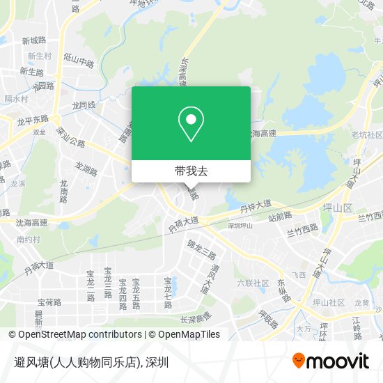 避风塘(人人购物同乐店)地图