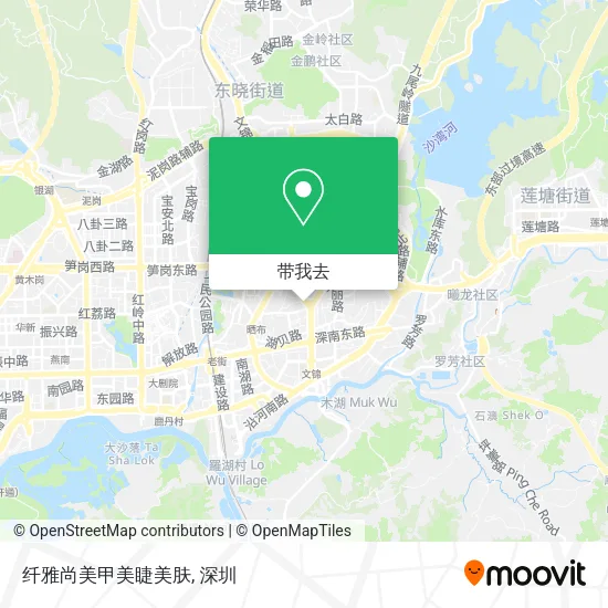 纤雅尚美甲美睫美肤地图