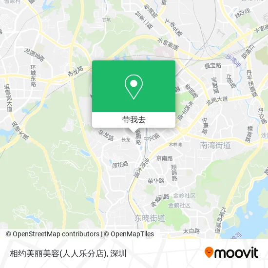 相约美丽美容(人人乐分店)地图