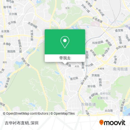 吉华衬布直销地图