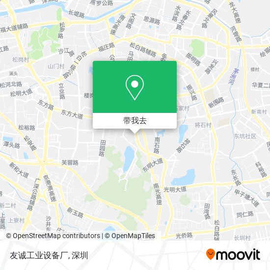 友诚工业设备厂地图