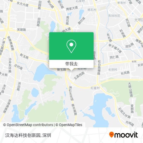 汉海达科技创新园地图