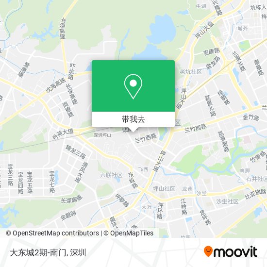 大东城2期-南门地图