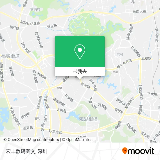 宏丰数码图文地图