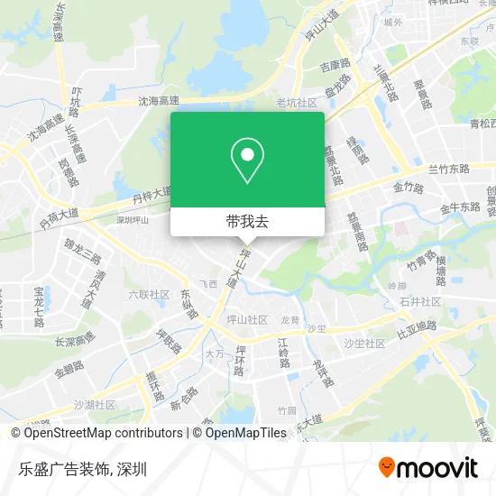 乐盛广告装饰地图