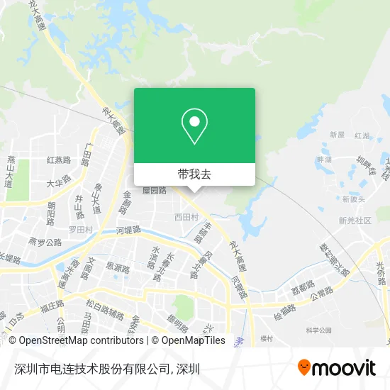 深圳市电连技术股份有限公司地图