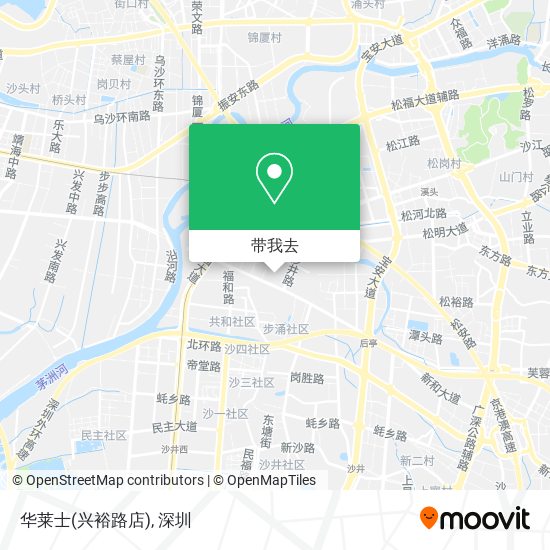华莱士(兴裕路店)地图