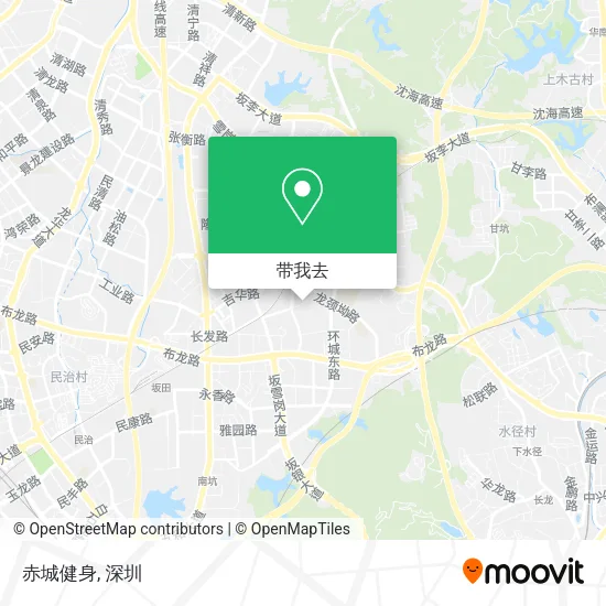 赤城健身地图