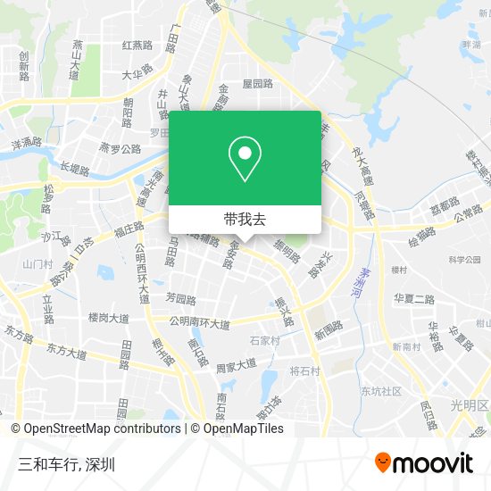 三和车行地图