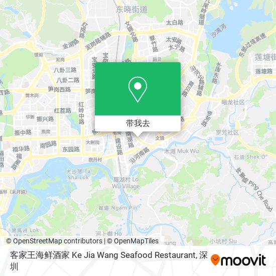 客家王海鲜酒家 Ke Jia Wang Seafood Restaurant地图