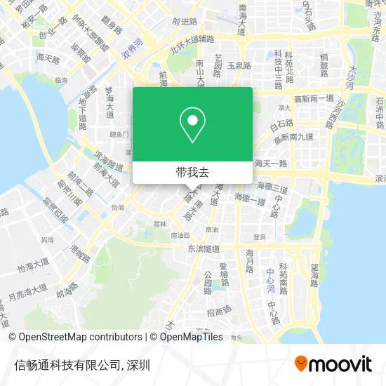 信畅通科技有限公司地图