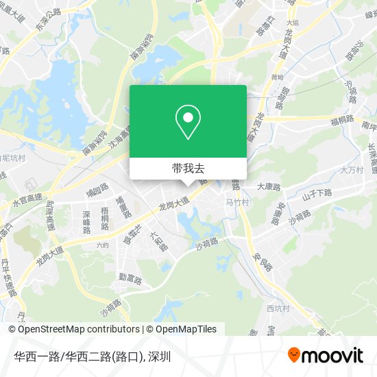 华西一路/华西二路(路口)地图