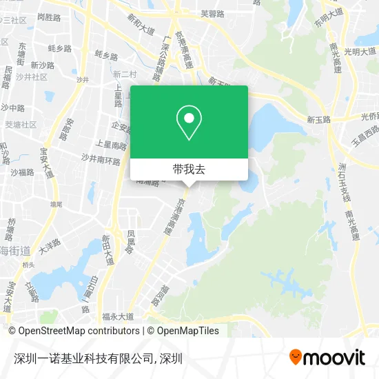 深圳一诺基业科技有限公司地图