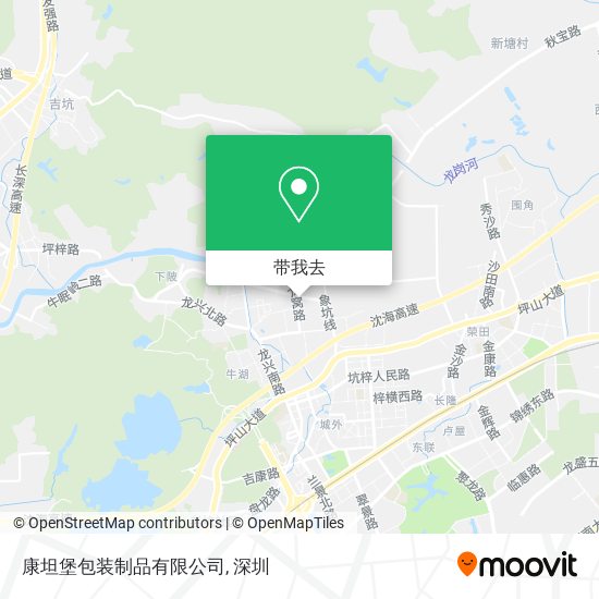 康坦堡包装制品有限公司地图