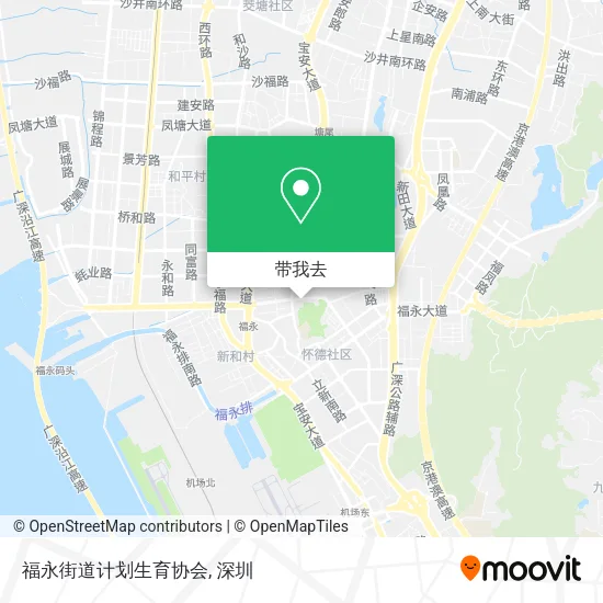 福永街道计划生育协会地图