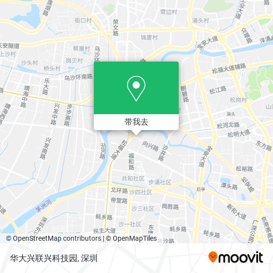 华大兴联兴科技园地图