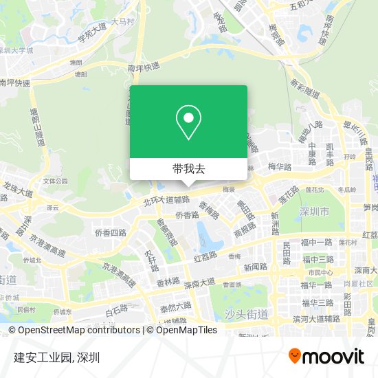 建安工业园地图