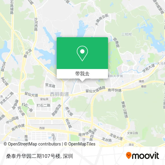 桑泰丹华园二期107号楼地图