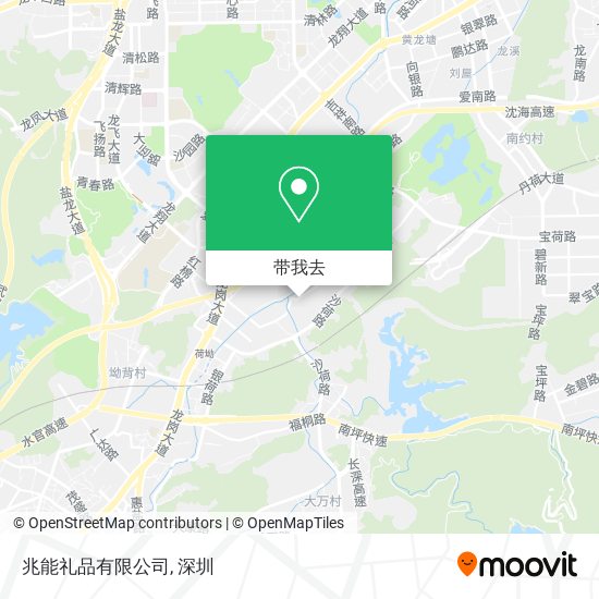 兆能礼品有限公司地图