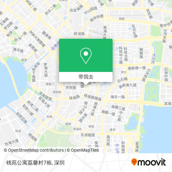 桃苑公寓荔馨村7栋地图