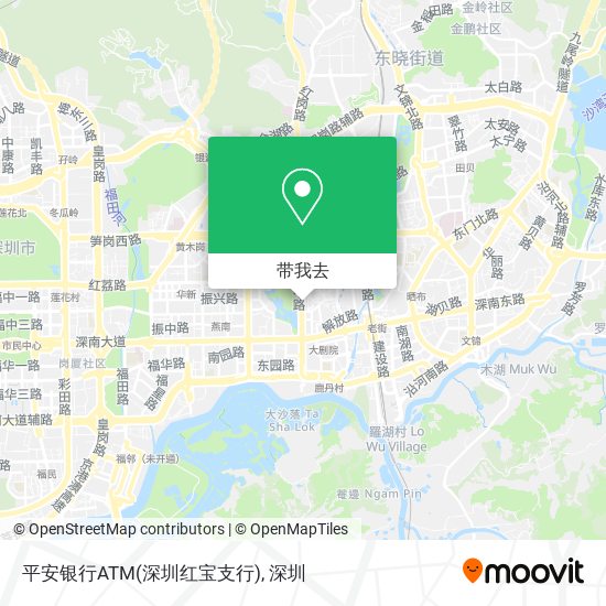 平安银行ATM(深圳红宝支行)地图