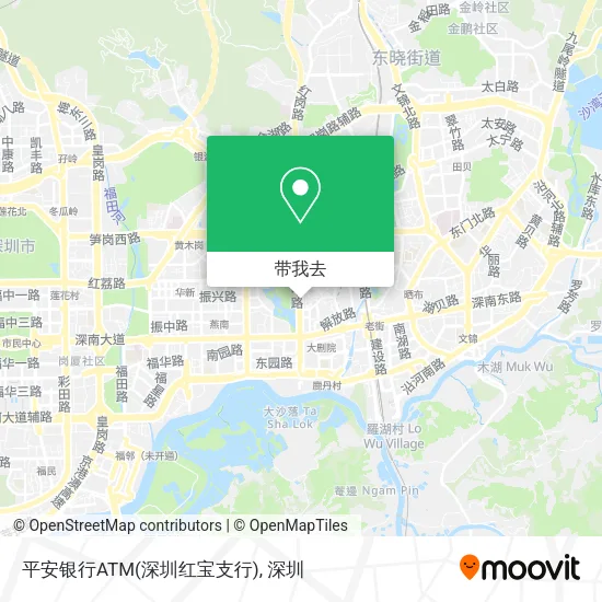 平安银行ATM(深圳红宝支行)地图