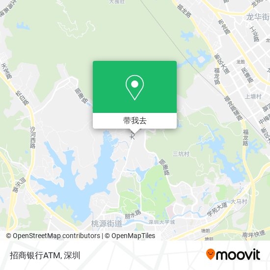 招商银行ATM地图