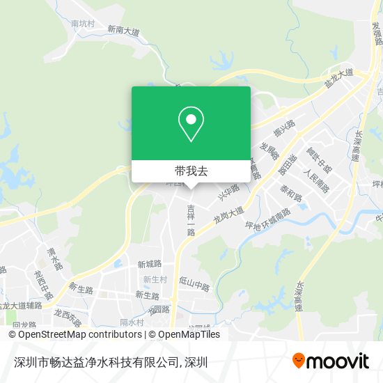 深圳市畅达益净水科技有限公司地图