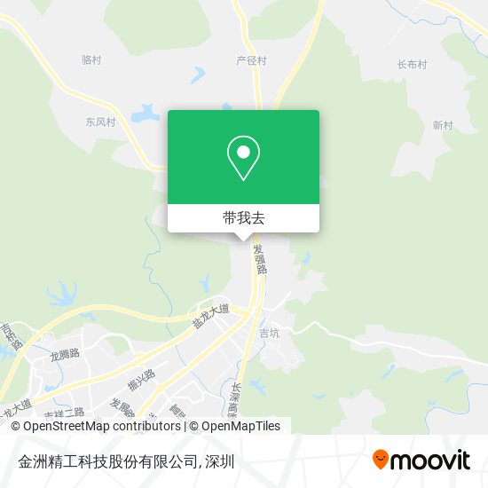 金洲精工科技股份有限公司地图