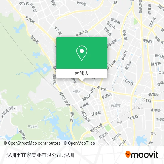 深圳市宜家管业有限公司地图