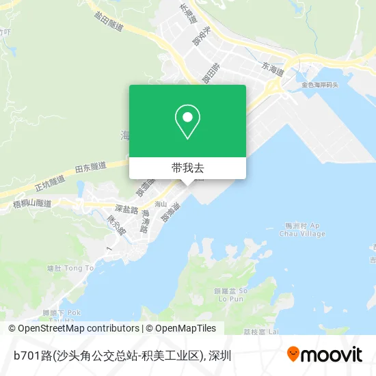b701路(沙头角公交总站-积美工业区)地图